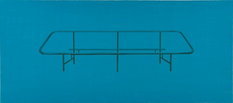 David Diao, Couch Skeleton 1, 2017, ShanghART