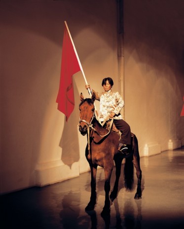 Zhang Dali, Wind Horse Flag No12, 2008, Tang Contemporary Art