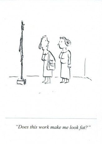 Pablo Helguera, ARTOONS: Does this work mal me look fat? , , Galerie Gabrielle Maubrie
