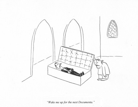 Pablo Helguera, ARTOONS: Wake me up for the next Documenta, , Galerie Gabrielle Maubrie
