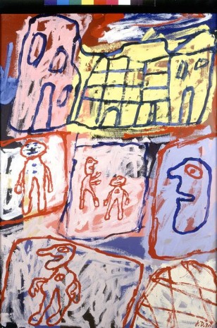 Jean Dubuffet, Rencontres en ville (Encounters in the City), October 27, 1980 , Hauser & Wirth