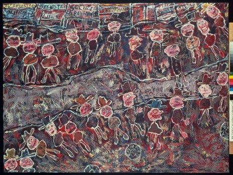 Jean Dubuffet, Vire-volte  (Spinning Round) , 31 May 1961 , Hauser & Wirth