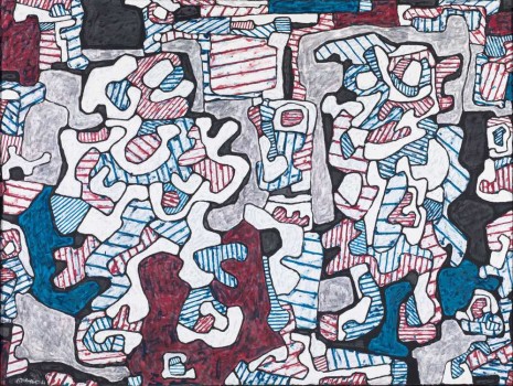 Jean Dubuffet, Main leste et rescousse  (Nimble Free Hand to the Rescue) 6 December, 1964 , Hauser & Wirth