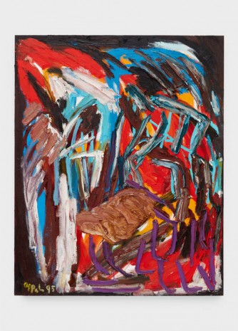 Karel Appel, Out of Nature (Evening Glow), 1995 , Blum & Poe
