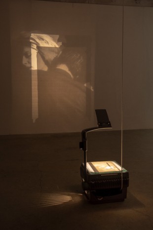 Juan Araujo, Eclissi projection, 2015, Galleria Continua