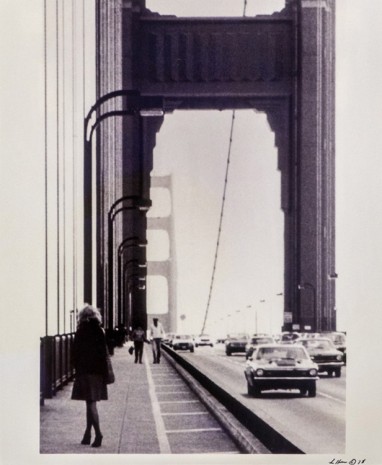 Lynn Hershman, Roberta Contemplating Suicide on the Golden Gate Bridge, 1978, ShanghART