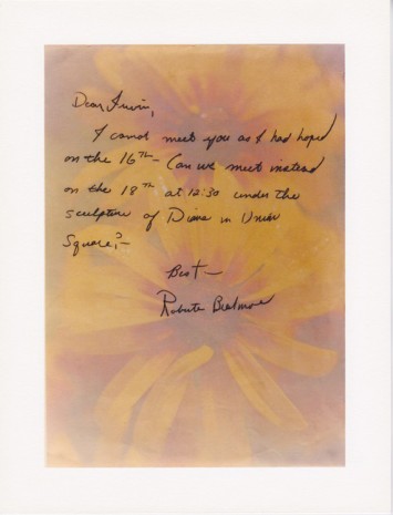 Lynn Hershman, Letter from Roberta to Irwin, 1975 , ShanghART