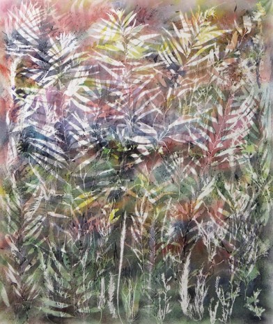 Sam Falls, Untitled (County Line, 2), 2018 , Galerie Eva Presenhuber