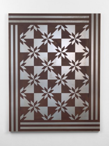 Rob Pruitt, American Quilt 2018: Rusted Roses, 2018, MASSIMODECARLO