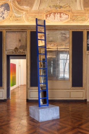 Jim Lambie, Tangle Up In Blue, 2018 , Galleria Franco Noero