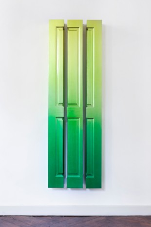 Jim Lambie, Petrichor (Green Finch), 2018, Galleria Franco Noero