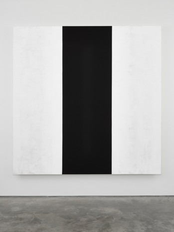 Mary Corse, Untitled (White Black White, Beveled), 2018, Lisson Gallery