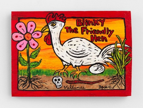Jeffrey Vallance with Dan Ciesielski, Blinky The Friendly Hen, 2018, Anton Kern Gallery