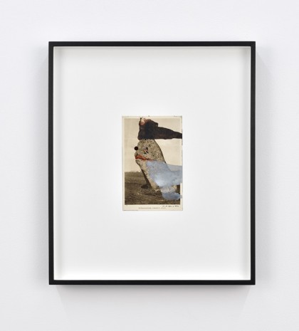 Tacita Dean, Found Postcard Monoprint (Friar's Heel), 2018, Marian Goodman Gallery
