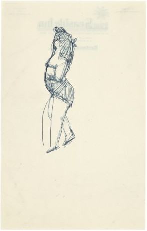 Elie Nadelman, Standing Girl, Seaside Inn, ca. 1941 , Galerie Buchholz