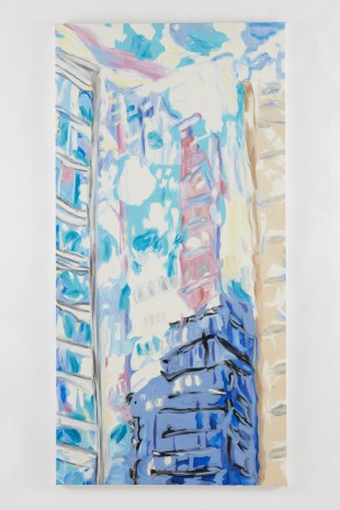 Martha Diamond, New York with Purple No. 1, 2000 , Galerie Eva Presenhuber