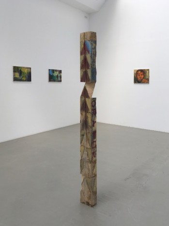Simon Cantemir Hausì, Untitled (Post), 2018, Galerie Barbara Thumm
