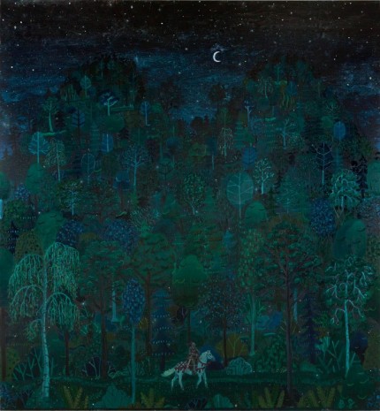 Ben Sledsens, The Knight in the Night, 2018	 , Tim Van Laere Gallery