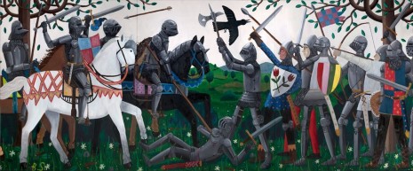 Ben Sledsens, The Battle, 2018	 , Tim Van Laere Gallery