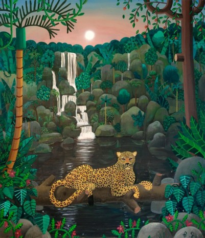 Ben Sledsens, Jaguar in the Jungle, 2018	 , Tim Van Laere Gallery