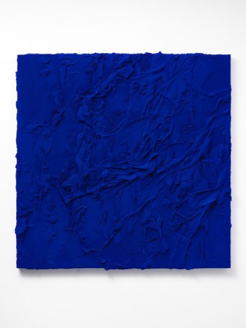 Jason Martin, Untitled (Ultramarine Blue) I, 2018 , Galerie Thaddaeus Ropac