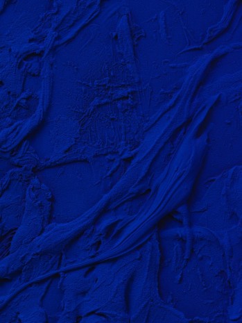 Jason Martin, Untitled (Ultramarine Blue) I, 2018 , Galerie Thaddaeus Ropac