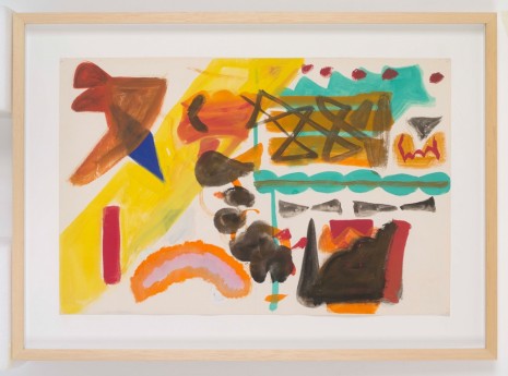 Shirley Jaffe, Untitled, 1983-1984, Galerie Nathalie Obadia