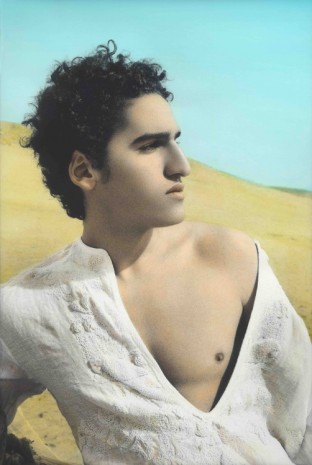 Youssef Nabil, Ahmed in Desert, Cairo 2002, 2002, Galerie Nathalie Obadia