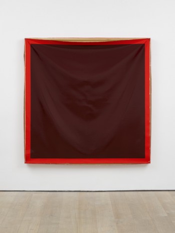 Angela de la Cruz, Bare (Red), 2017 , Lisson Gallery