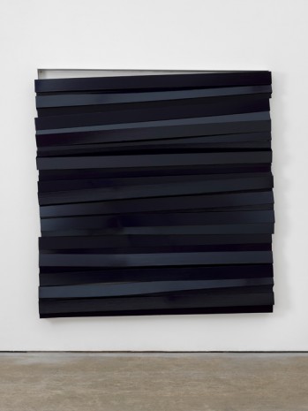 Angela de la Cruz, Shutter (Navy), 2017 , Lisson Gallery