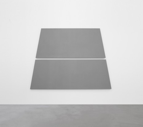Alan Charlton, Light Grey Trapezium in 2 Parts, 2018, A arte Invernizzi