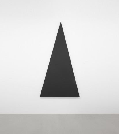 Alan Charlton, Triangle Painting, 2014, A arte Invernizzi