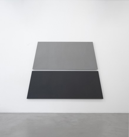 Alan Charlton, Light + Dark Grey Trapezium in 2 Parts, 2018, A arte Invernizzi