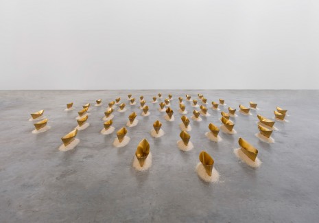 Wolfgang Laib, Passageway. Inside - Downside, 2011-12, Galerie Thaddaeus Ropac