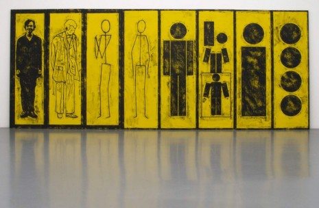 Matt Mullican, Evolution Of Man, 2012, Galerie Micheline Szwajcer (closed)
