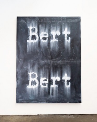 Gary Simmons, Bert Bert, 2018 , Simon Lee Gallery