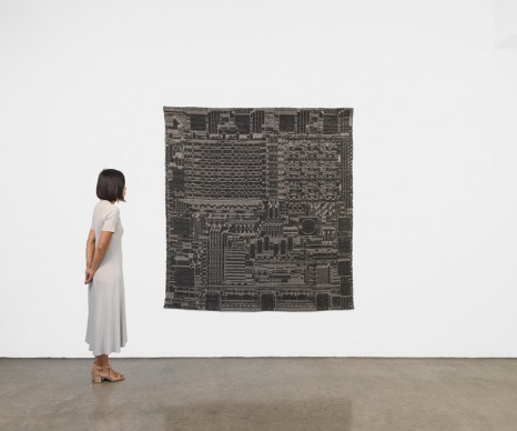 Analia Saban, Tapestry (Computer Chip, TMS 1000, Texas Instrument, 1974), 2018 , Tanya Bonakdar Gallery