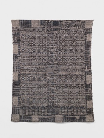 Analia Saban, Tapestry (1,024 Bit (1K) Dynamic RAM, 1103, Intel, 1970), 2018, Tanya Bonakdar Gallery