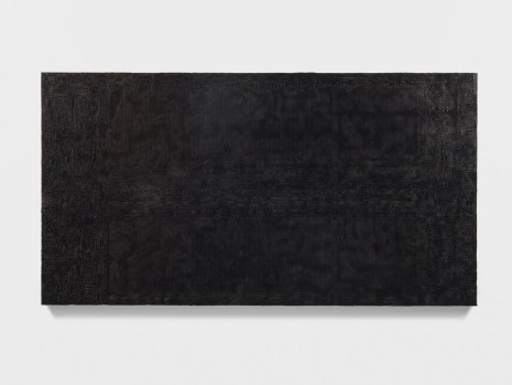 Analia Saban, Pleated Ink (16K Dynamic RAM, 4116, Mostek, 1976), 2018 , Tanya Bonakdar Gallery