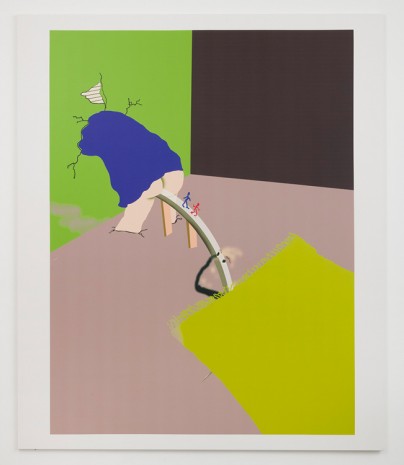 Michael Williams, A Resounding Maybe, 2018 , David Kordansky Gallery