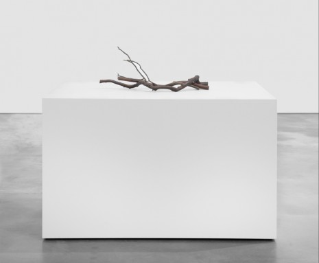 Sharon Lockhart, A Bundle and Five Variations: Variation II, Three Bronze Sticks, 2018 , Gladstone Gallery