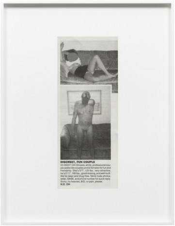 Lutz Bacher, Swingers, 2018, Galerie Buchholz