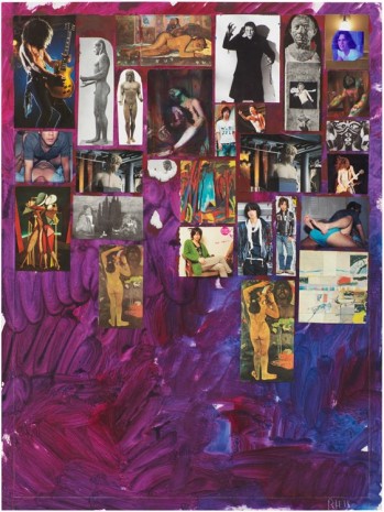 Richard Hawkins, Purple Melody, 2018 , Galerie Buchholz