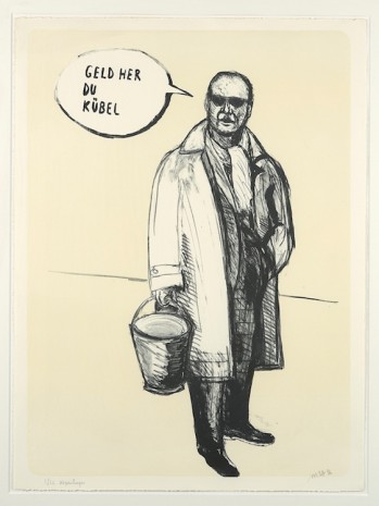 Michel Würthle, Geld her Du Kübel, 1996 , Contemporary Fine Arts - CFA