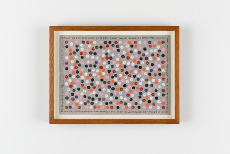 Hamish Fulton, Counting 343 Coloured Dots, Jotunheimen 2018, , Galleri Riis