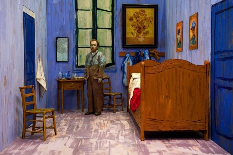Yasumasa Morimura, Self-Portraits through Art History (Van Gogh’s Room), 2016, Luhring Augustine