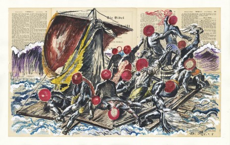 Sun Xun, The Raft of the Medusa, 2017 , ShanghART