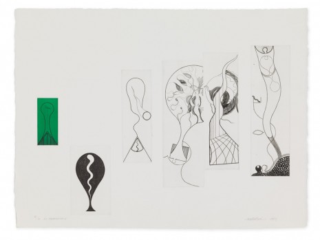 Takesada Matsutani, La Propagation-K, 1967 , Hauser & Wirth Somerset