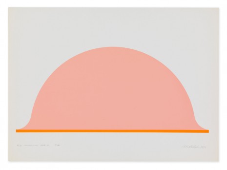 Takesada Matsutani, La Propagation-Pink-A, 1970 , Hauser & Wirth Somerset