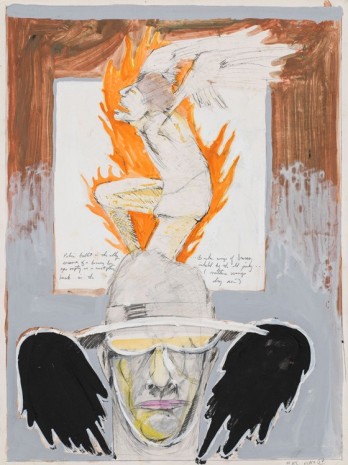 Mike Kelley, Untitled (Student Drawing), 1974 , Hauser & Wirth